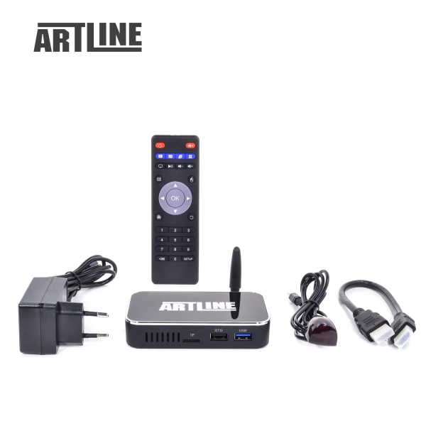 Купити Смарт тв приставка медіаплеєр ARTLINE TvBox KMX3 - фото 8