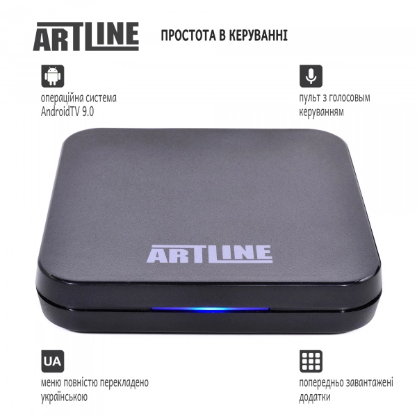 Купить Смарт тв приставка медиаплеер ARTLINE TvBox KM9Pro - фото 4