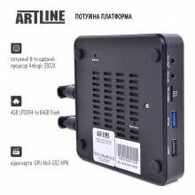 Купить Смарт тв приставка медиаплеер ARTLINE TvBox KM6 - фото 7