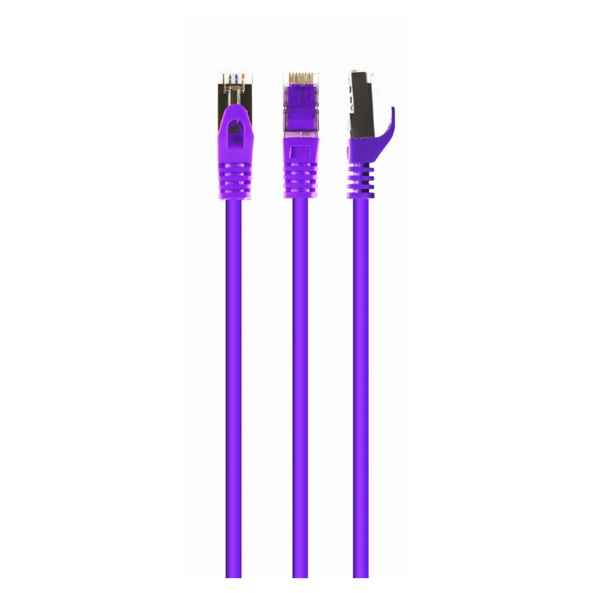 Купить Патч-корд Cablexpert 1м RJ-45 SSTP Cat 6a Фиолетовый (PP6A-LSZHCU-V-1M) - фото 1