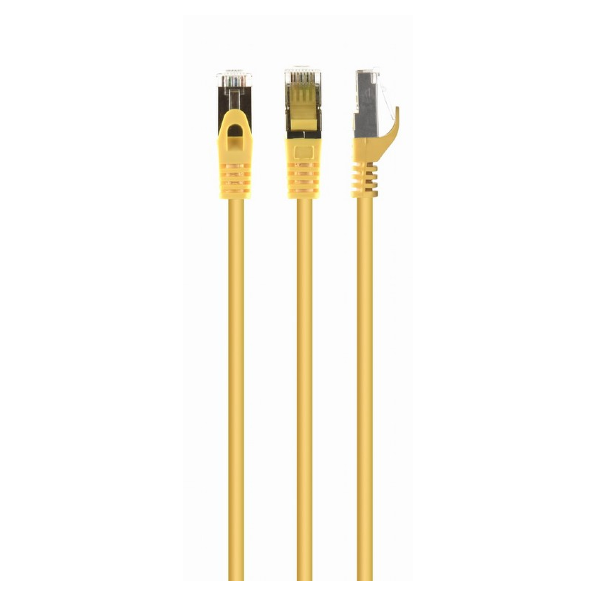 Купить Патч-корд Cablexpert 2м RJ-45 SSTP Cat 6a Желтый (PP6A-LSZHCU-Y-2M) - фото 1
