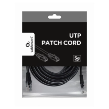 Купить Патч-корд Cablexpert 5м RJ-45 UTP Cat 5e Черный (PP12-5M/BK) - фото 2