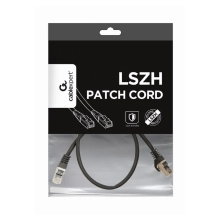 Купити Патч-корд Cablexpert 0.5м RJ-45 SSTP Cat 6a Чорний (PP6A-LSZHCU-BK-0.5M) - фото 2