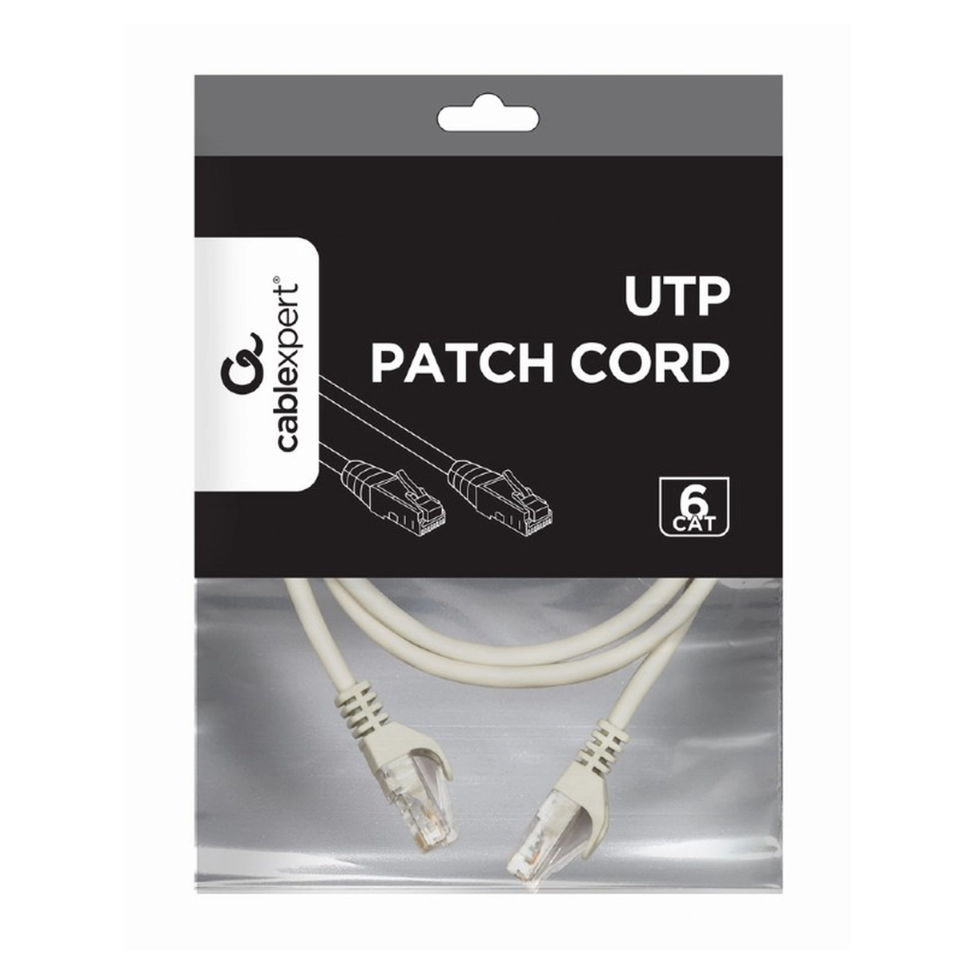 Купить Патч-корд Cablexpert 2м RJ-45 UTP Cat 6a Серый (PP6U-2M) - фото 2