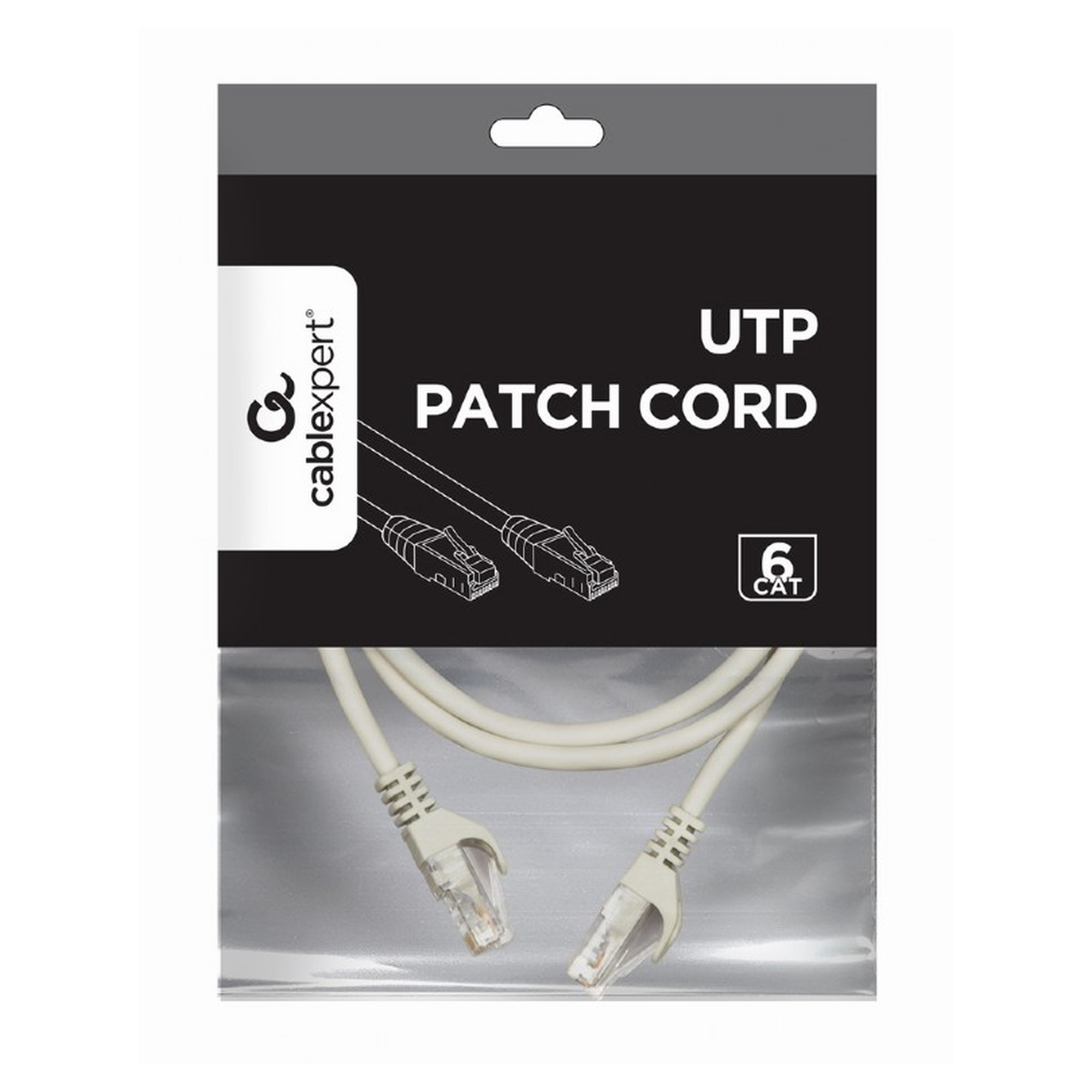Купить Патч-корд Cablexpert 2м RJ-45 UTP Cat 6a Серый (PP6U-2M) - фото 2
