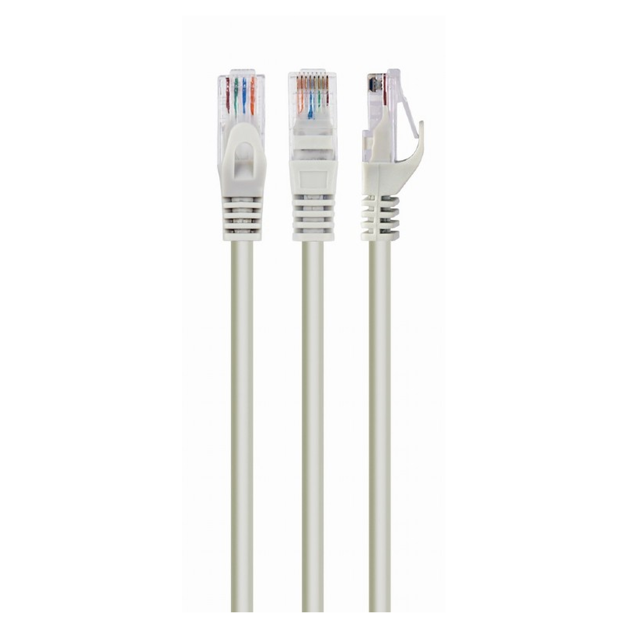 Купити Патч-корд Cablexpert 3м RJ-45 UTP Cat 6 Сірий (PP6U-3M) - фото 1