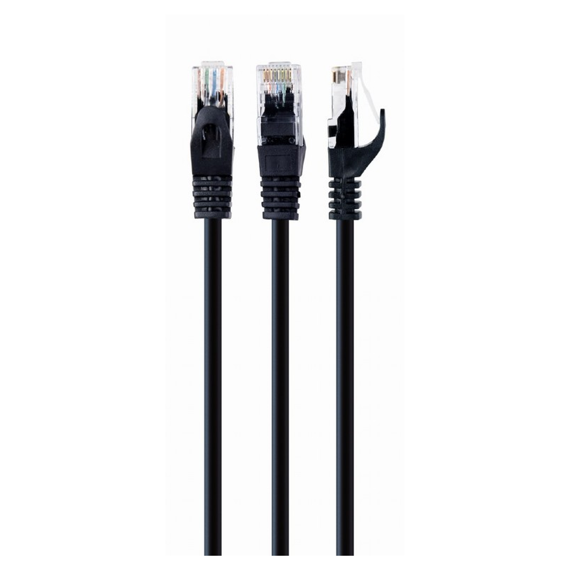 Купить Патч-корд Cablexpert 3м RJ-45 UTP Cat 6 Черный (PP6U-3M/BK) - фото 1