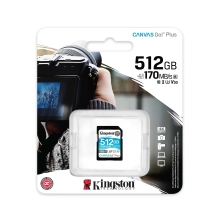 Купити Карта пам'яті Kingston SDXC 512GB Canvas Go! Plus C10 UHS-I U3 V30 (SDG3/512GB) - фото 3