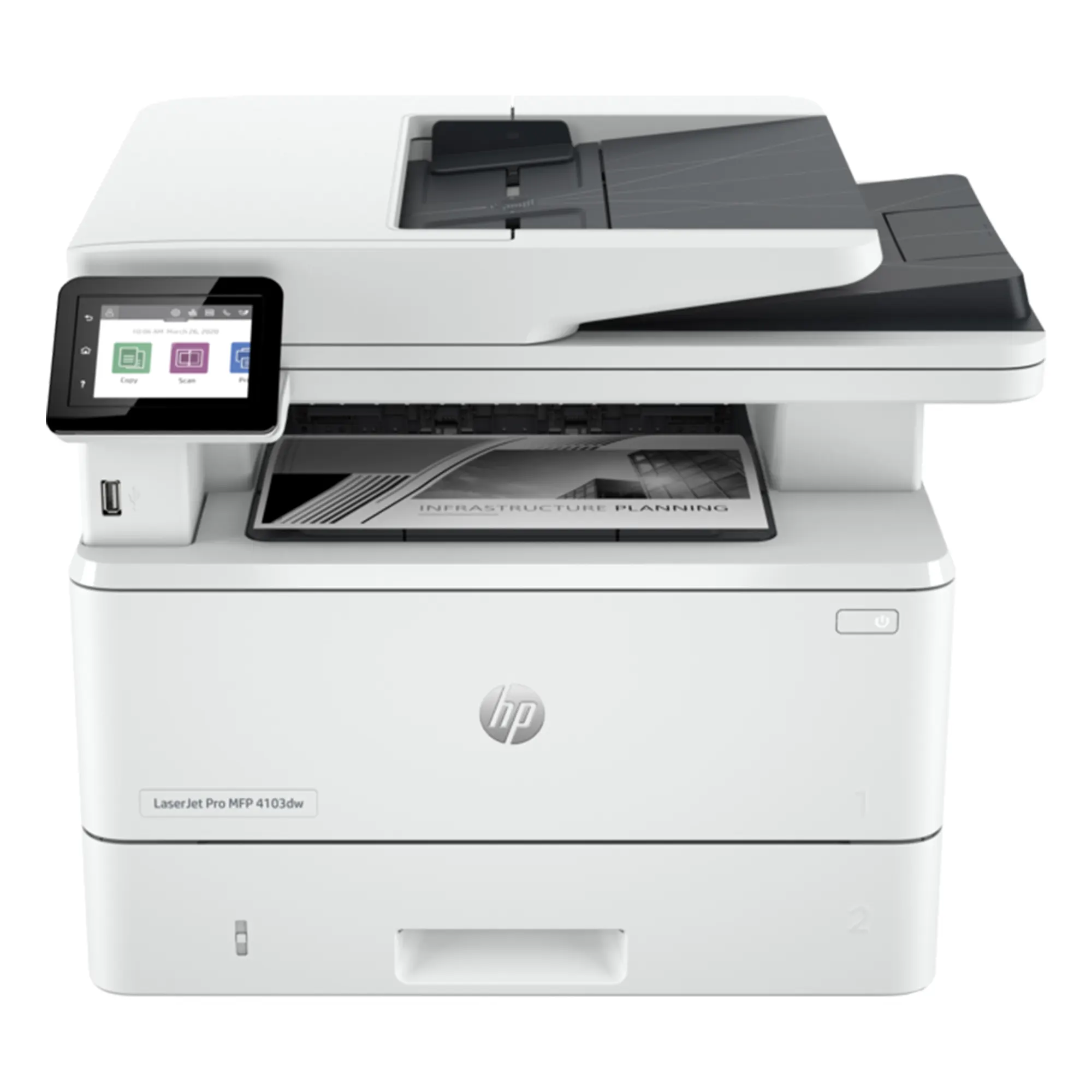 Купить МФУ HP LJ Pro 4103dw Wi-Fi (2Z627A) - фото 1