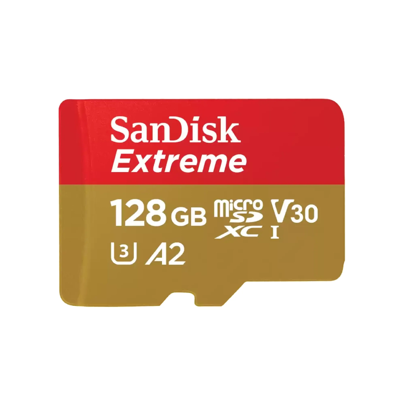 Купити Карта пам'яті SanDisk microSDXC 128GB Extreme C10 UHS-I U3 V30 A2 + SD-адаптер (SDSQXAA-128G-GN6MA) - фото 1