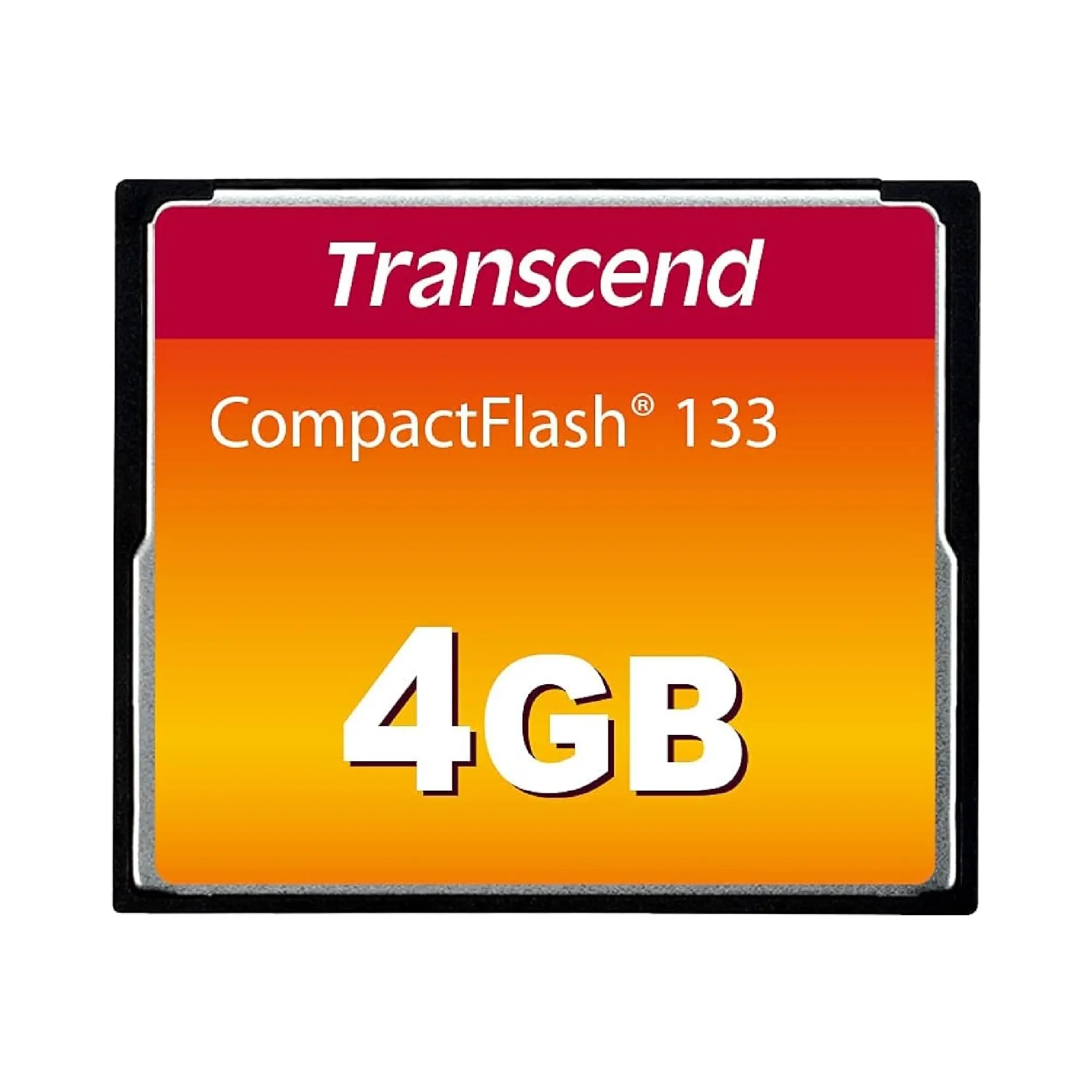 Купити Карта пам'яті Transcend CompactFlash 4GB 133X (TS4GCF133) - фото 1