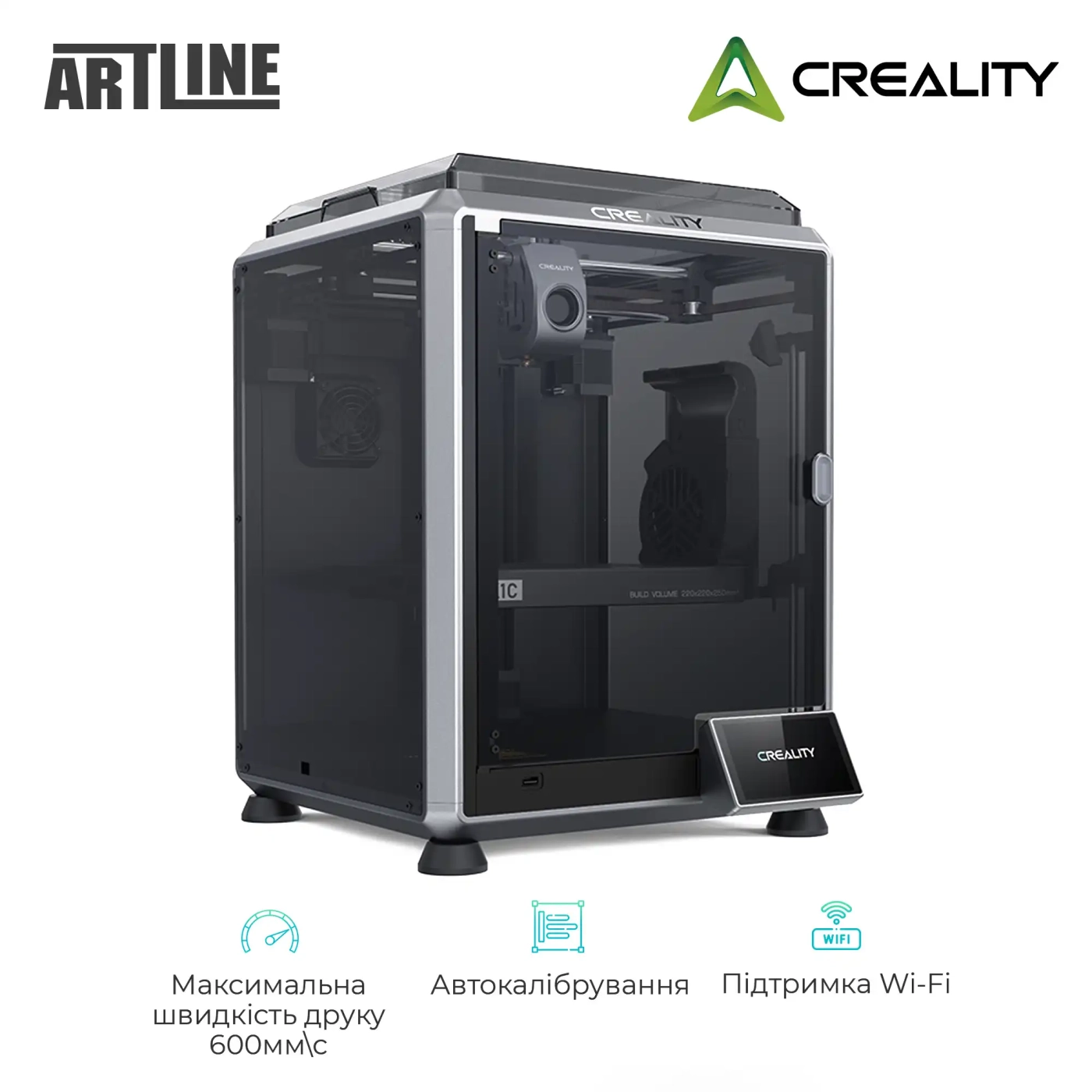 Купить 3D принтер Creality K1C (CR-K1C) - фото 3