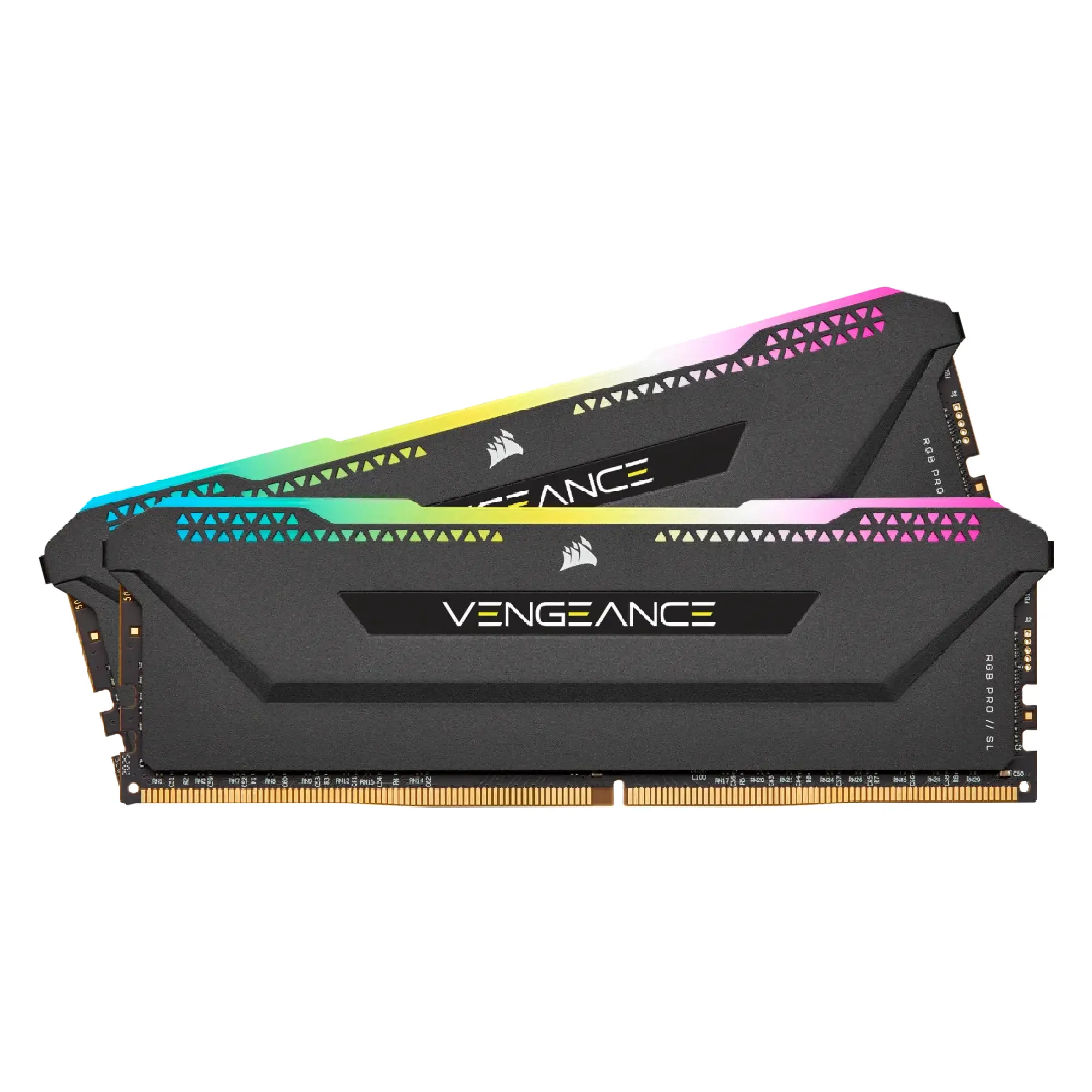 Купить Модуль памяти Corsair Vengeance RGB Pro SL DDR4-3200 16GB (2x8GB) (CMH16GX4M2Z3200C16) - фото 1