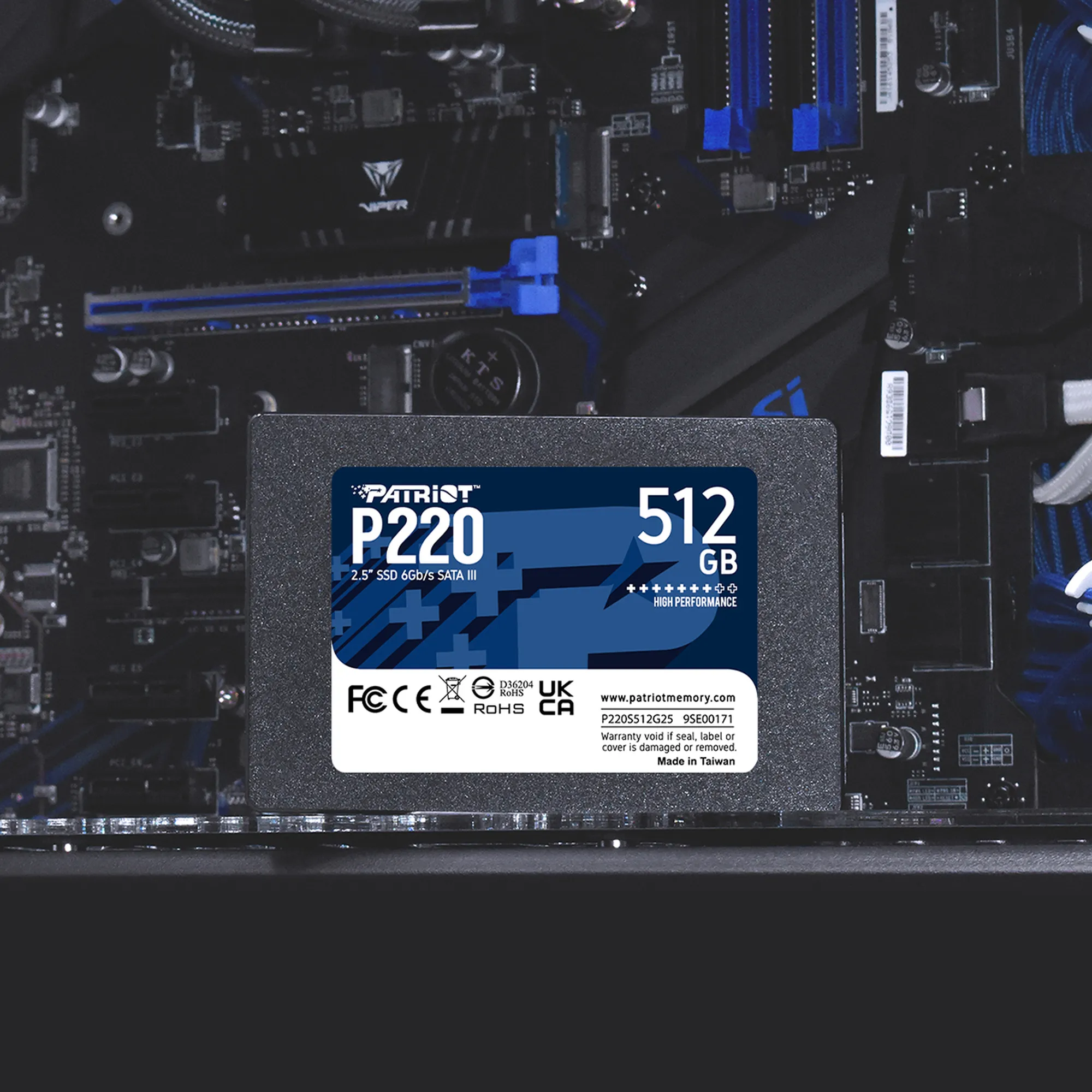 Купити SSD диск Patriot P220 512GB 2.5" SATA (P220S512G25) - фото 5