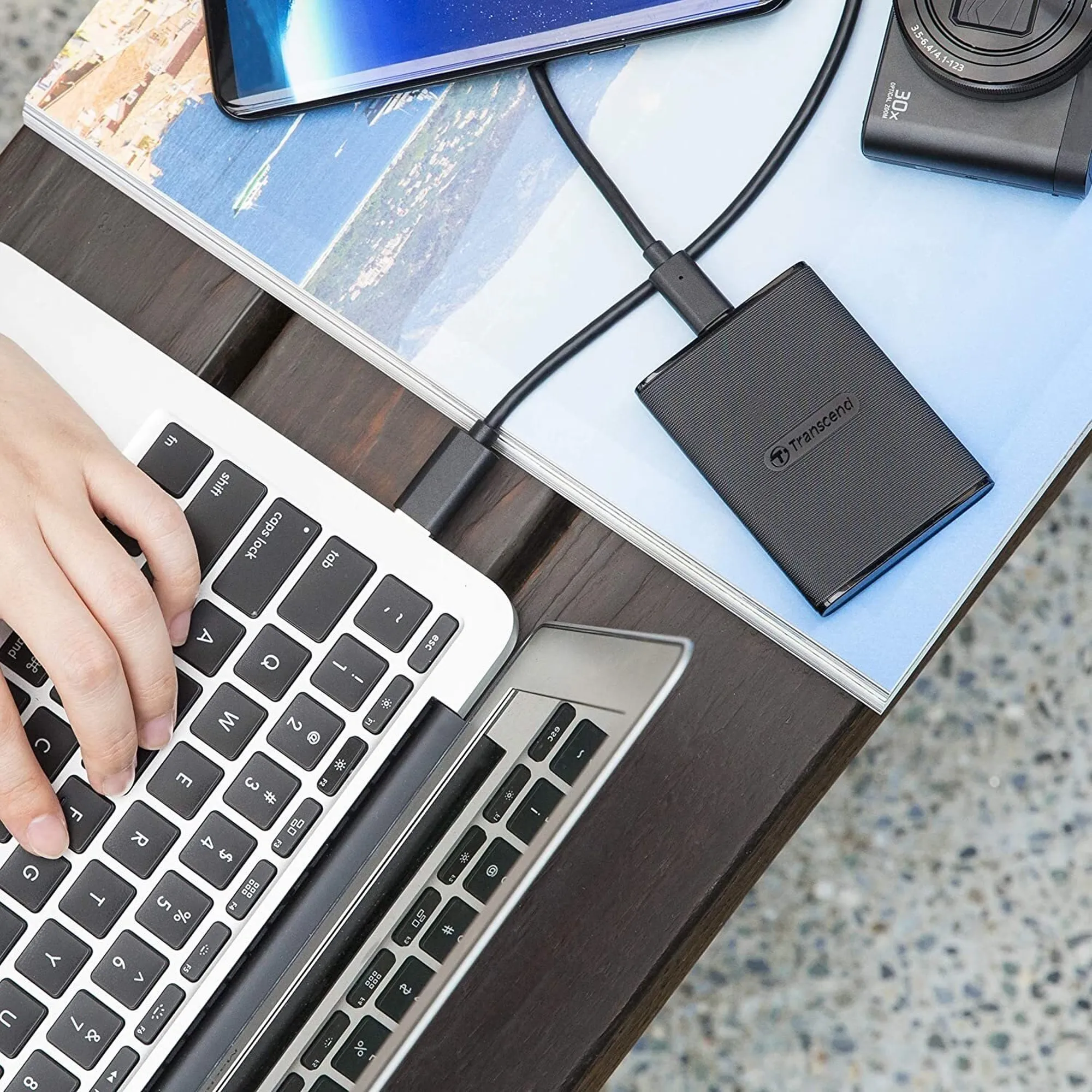Купить SSD диск Transcend ESD270C 1TB USB 3.1 Gen 2 Type-C (TS1TESD270C) - фото 6