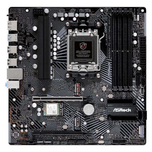 Купить Материнская плата ASRock B650M PG Lightning WiFi - фото 2