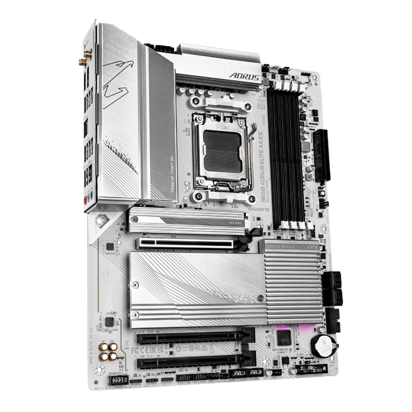 Купить Материнская плата GIGABYTE B650 AORUS ELITE AX ICE - фото 1