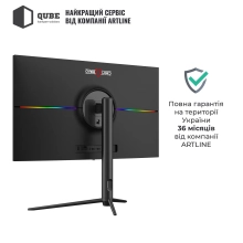 Купити Монітор 27" QUBE Overlord G27Q180 QHD IPS 180Hz 1ms HDMI 2xDP VESA (G27Q180) - фото 9