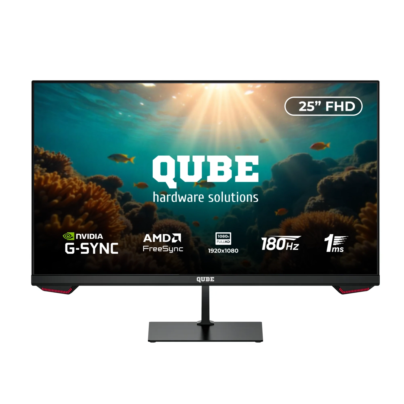 Купить Монитор 25" QUBE Overlord G25F180 - фото 1