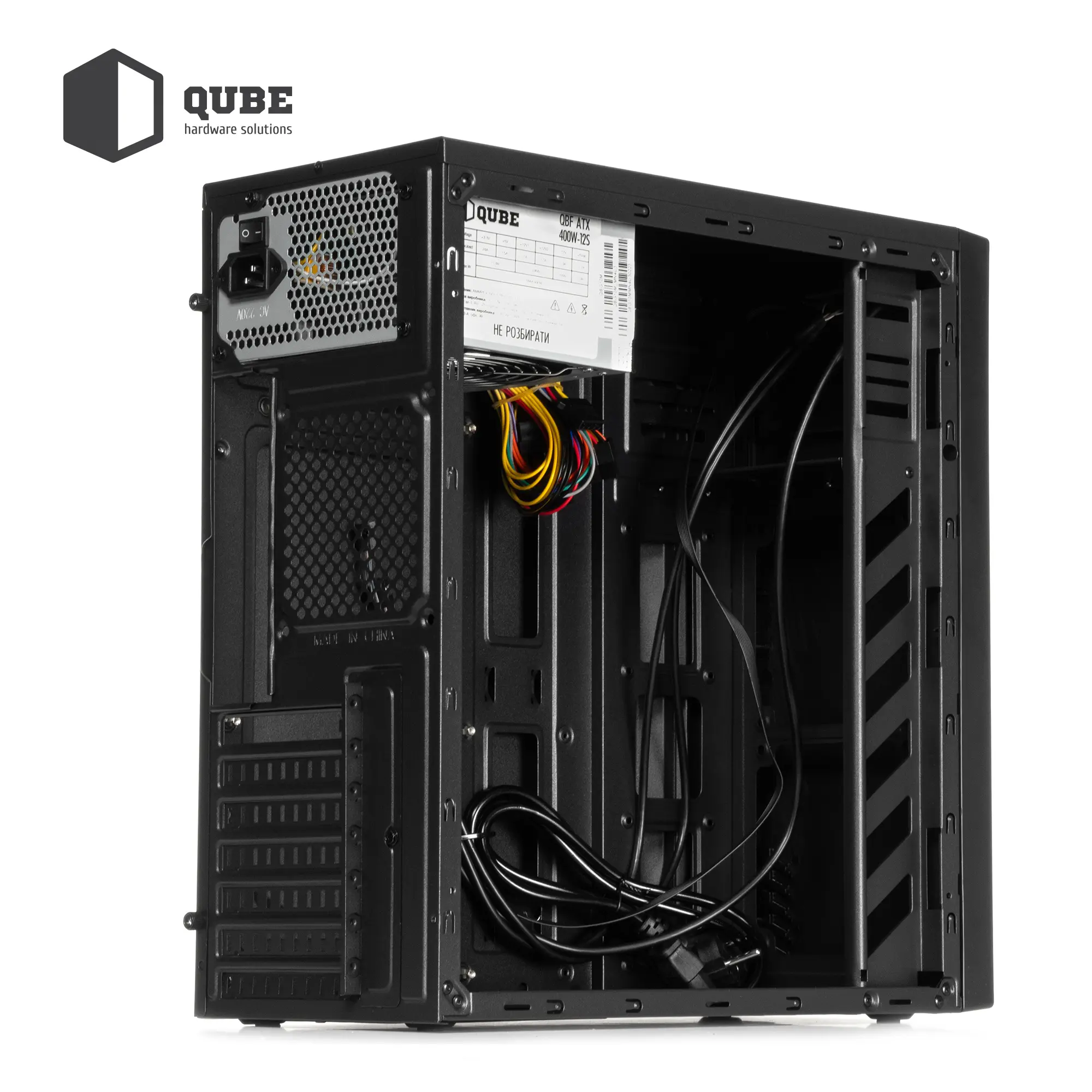 Купити Корпус QUBE QBG10M 400W Black (QBG10M_MN4U3) - фото 8