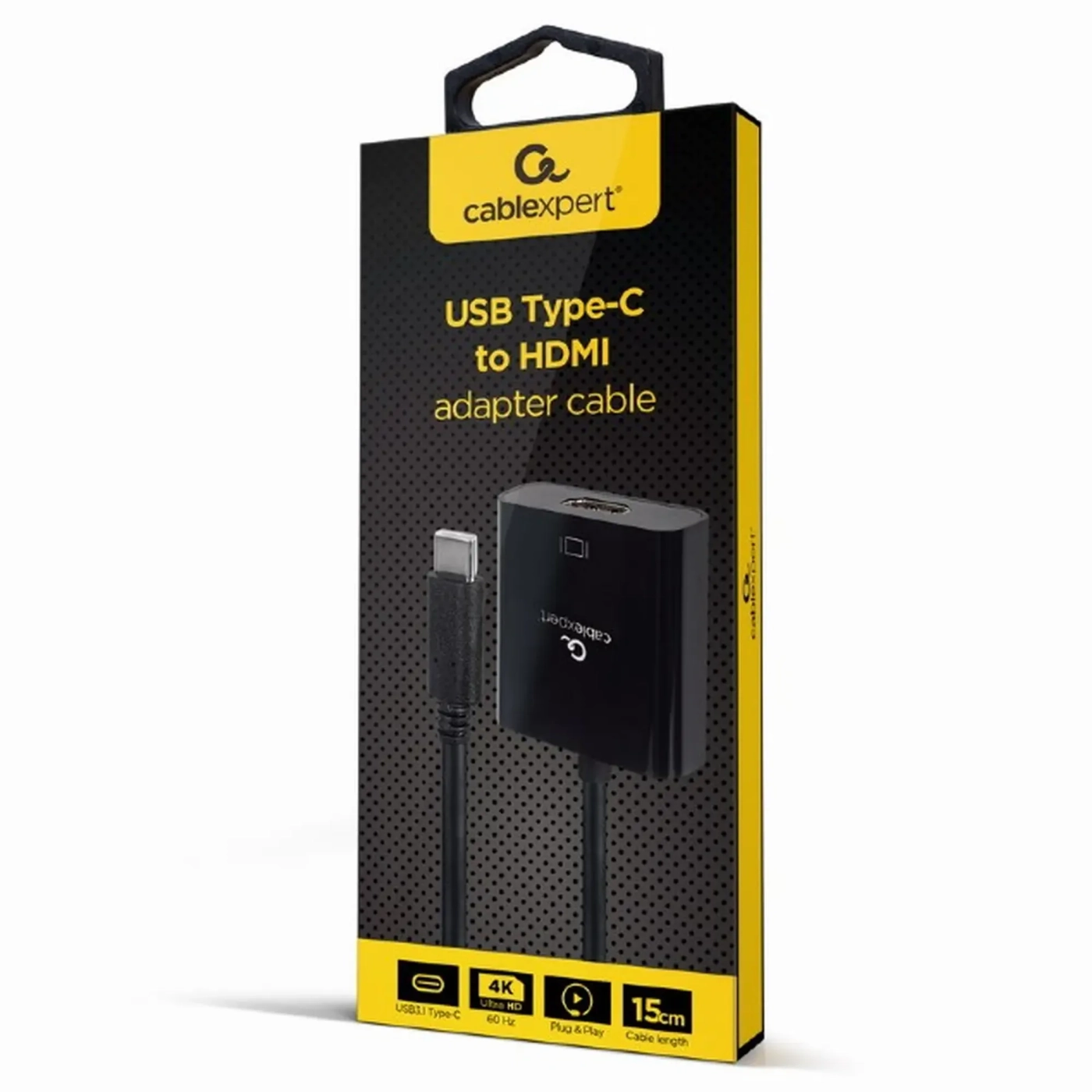Купить Адаптер Cablexpert USB-C-HDMI 4K 60Hz M/F (A-CM-HDMIF-04) - фото 2