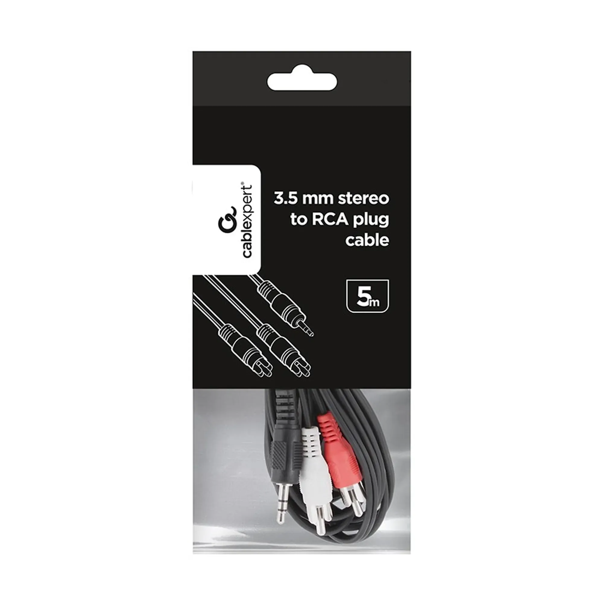 Купить Кабель Cablexpert Jack 3.5mm-2RCA 5m (CCA-458-5M) - фото 4