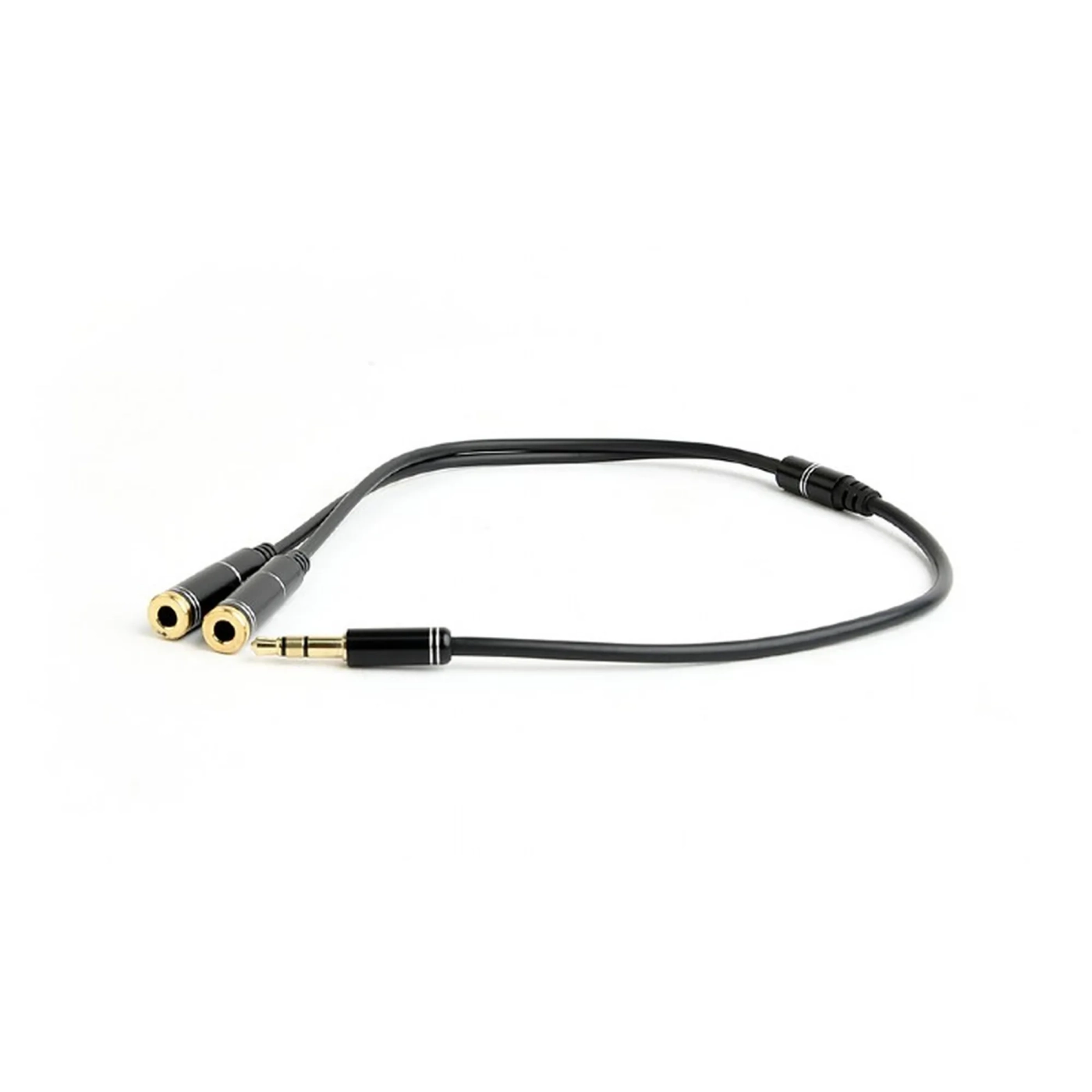 Купити Кабель Cablexpert 3.5mm-2x3.5mm 0.1m M/F (CCA-415M-0.1M) - фото 2