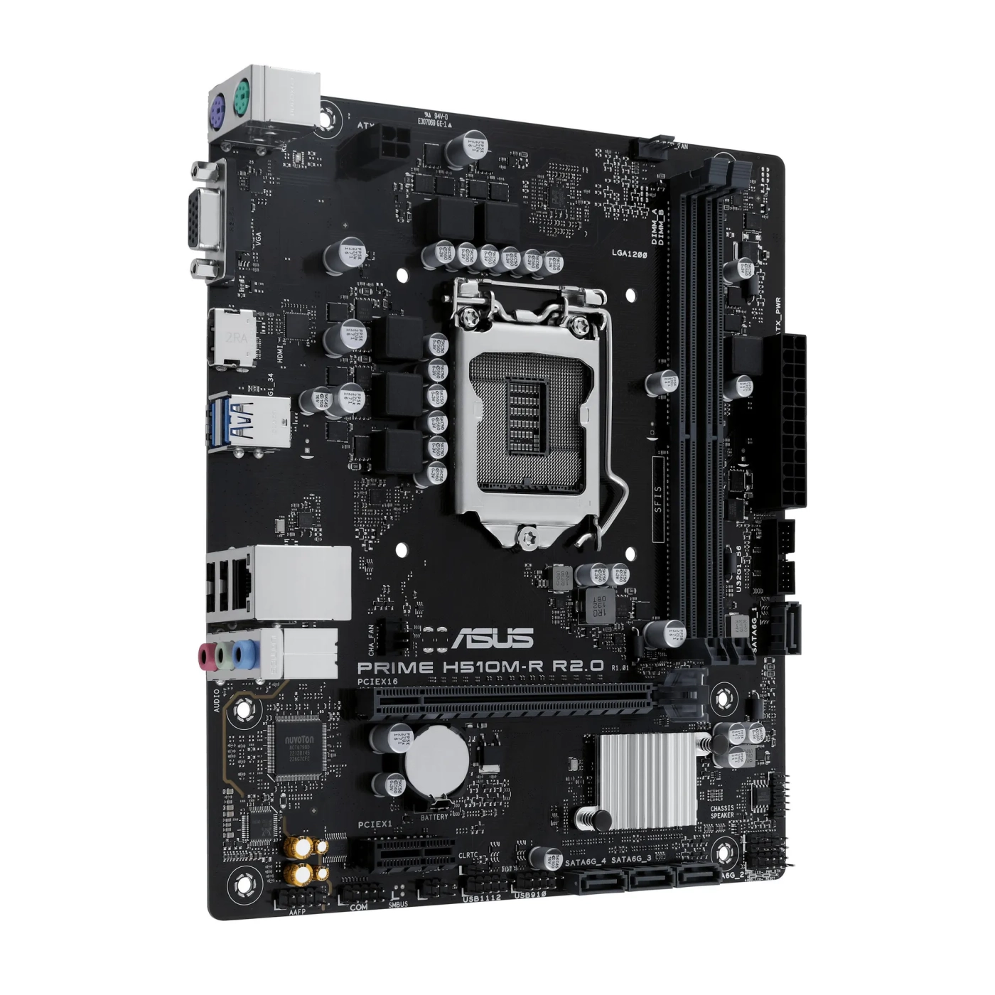 Купить Материнская плата ASUS PRIME H510M-R R2.0-SI - фото 3