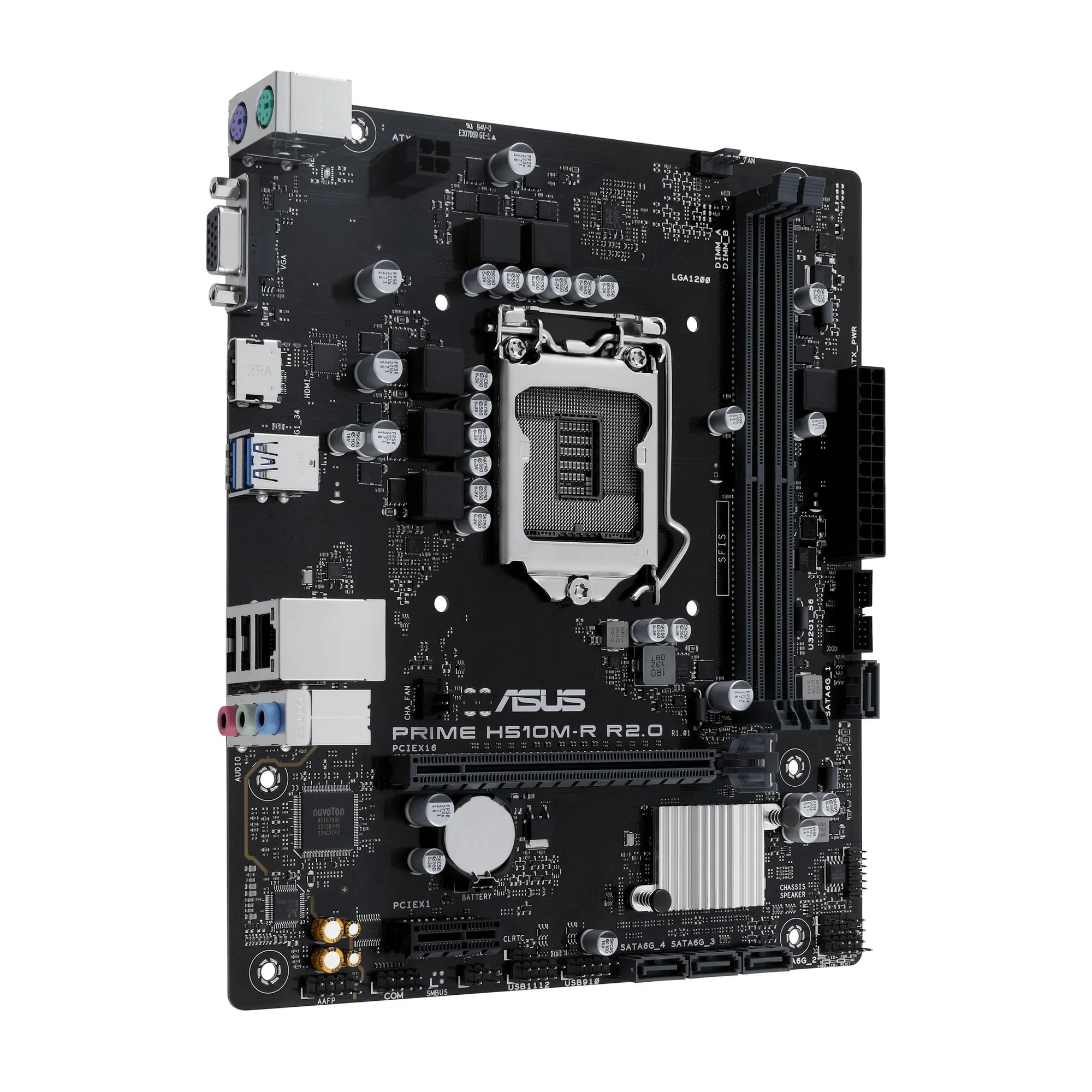 Купить Материнская плата ASUS PRIME H510M-R R2.0-SI - фото 3