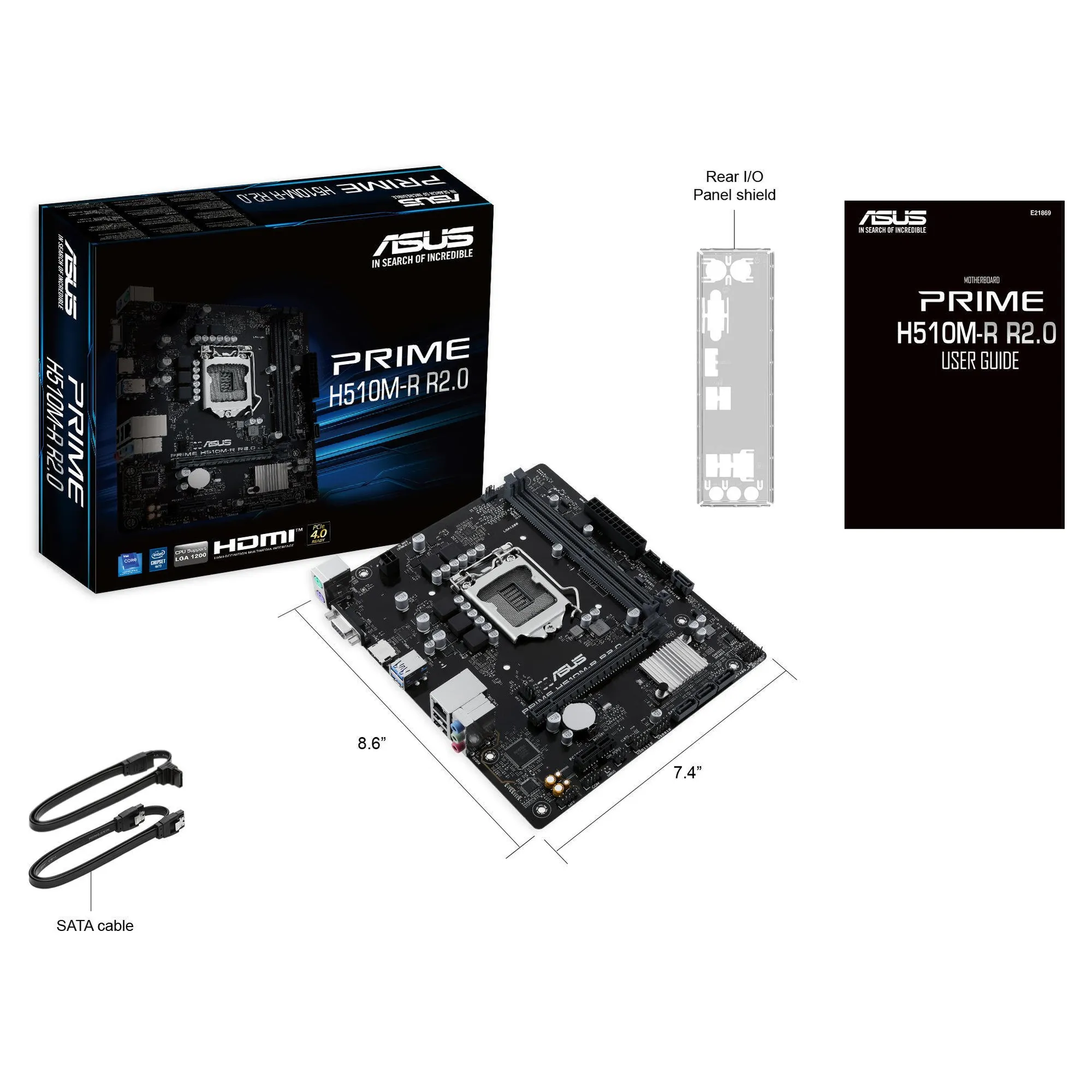 Купить Материнская плата ASUS PRIME H510M-R R2.0-SI - фото 7