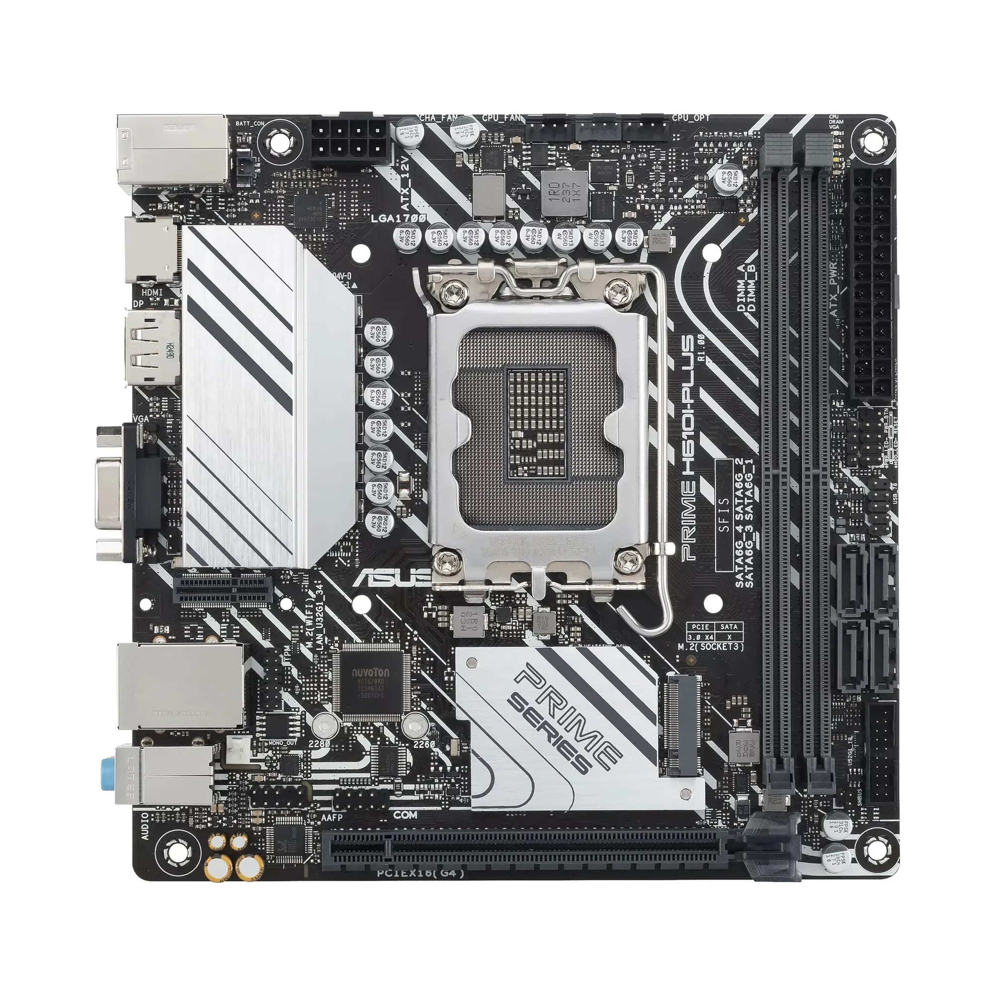 Купить Материнская плата ASUS PRIME H610I-PLUS-CSM - фото 2
