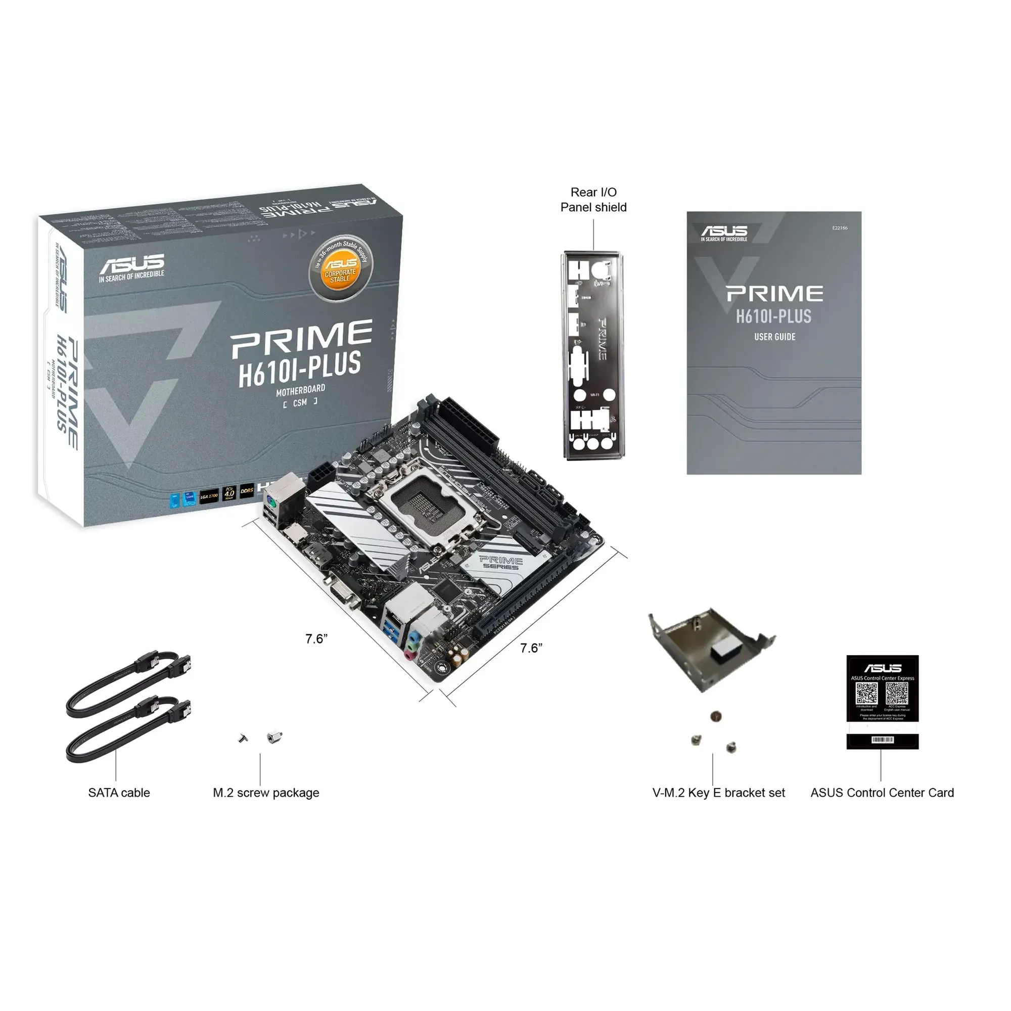 Купить Материнская плата ASUS PRIME H610I-PLUS-CSM - фото 6