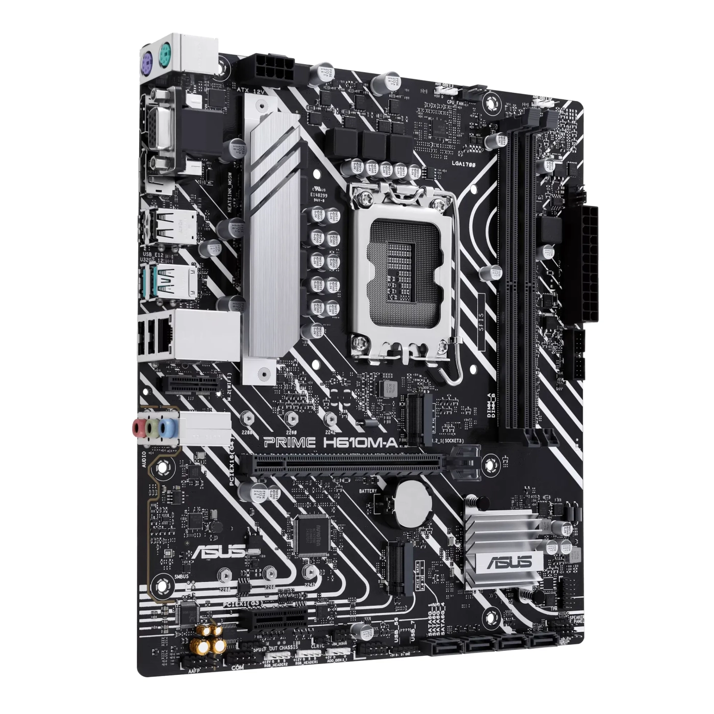 Купить Материнская плата ASUS PRIME H610M-A-CSM - фото 3