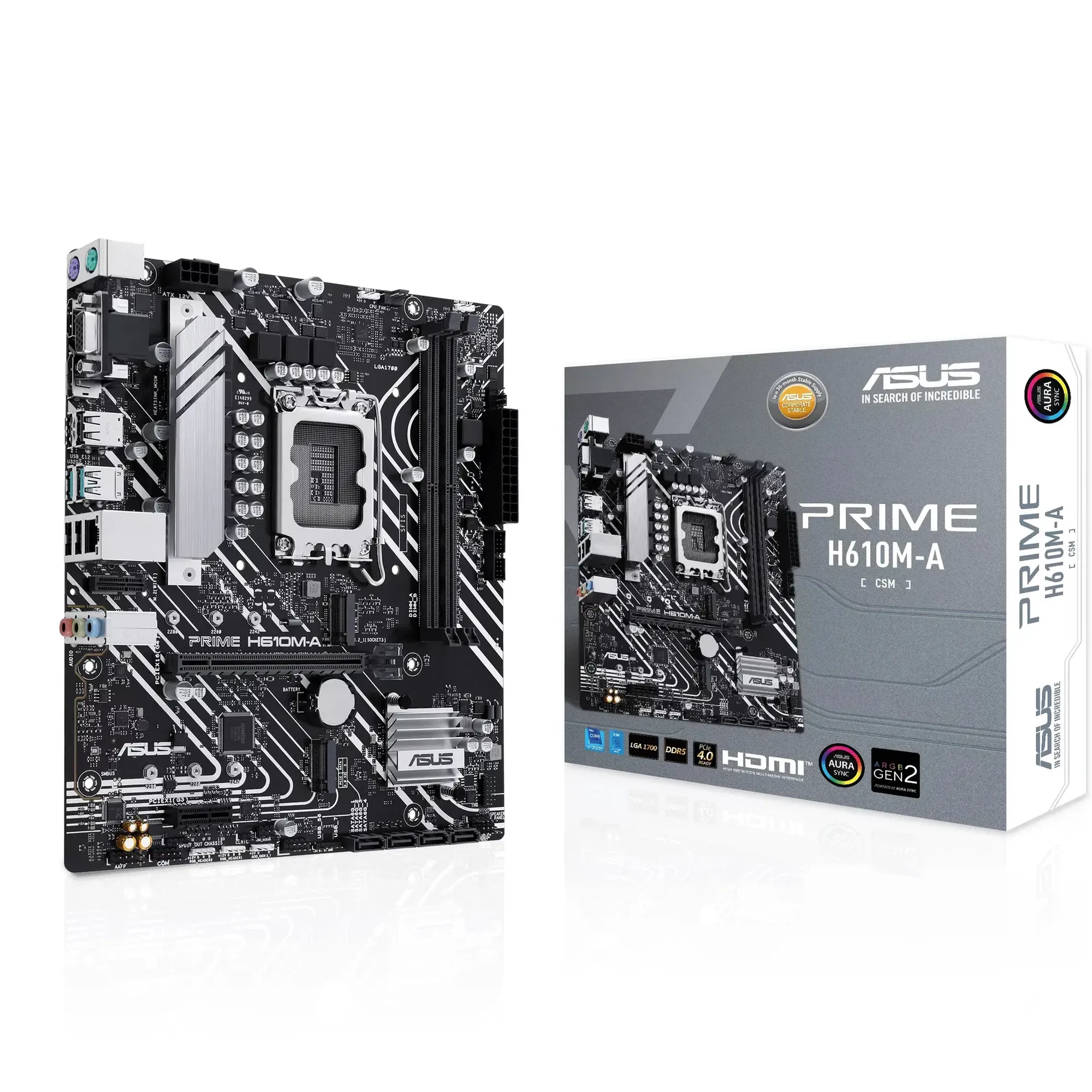 Купить Материнская плата ASUS PRIME H610M-A-CSM - фото 7
