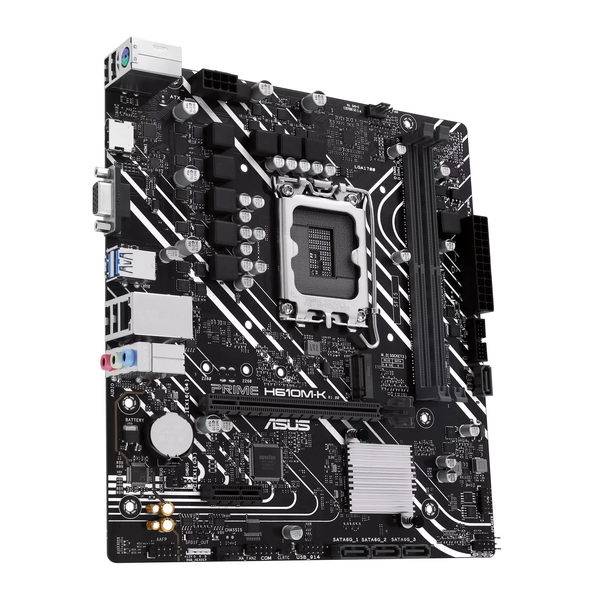 Купити Материнська плата ASUS PRIME H610M-K - фото 1