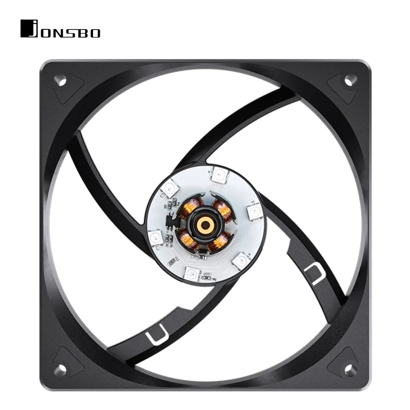 Купить Процессорный кулер JONSBO CR-1000 EVO ARGB Black (120mm/4pin/1500RPM/32dBA/4 тепл. трубки) - фото 8