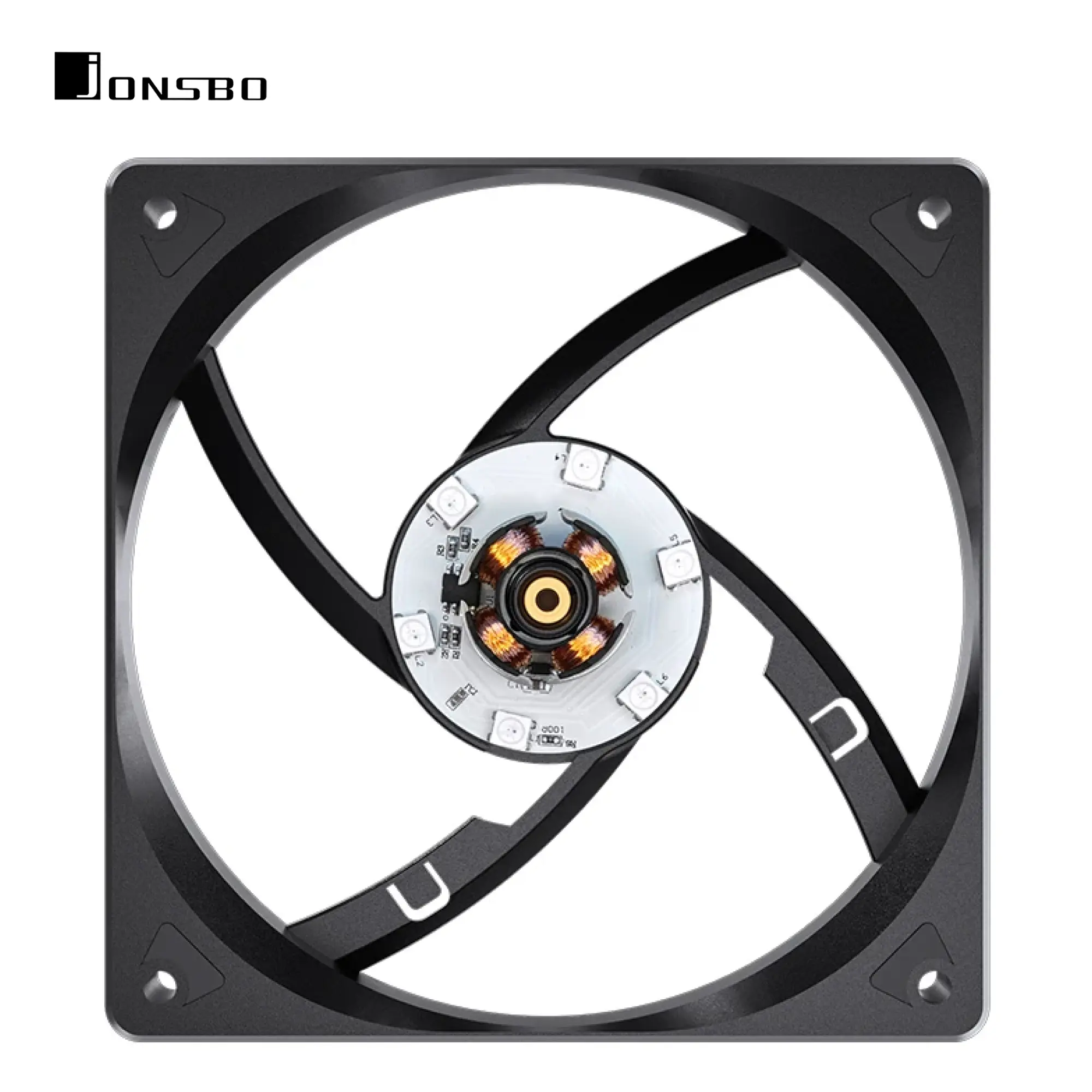 Купить Процессорный кулер JONSBO CR-1000 EVO ARGB Black (120mm/4pin/1500RPM/32dBA/4 тепл. трубки) - фото 8
