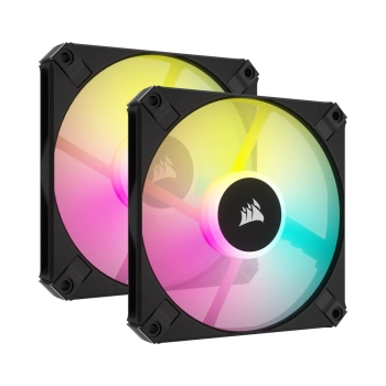 Купити Вентилятор Corsair AF120 RGB Slim PWM 2-Pack (CO-9050163-WW) - фото 1