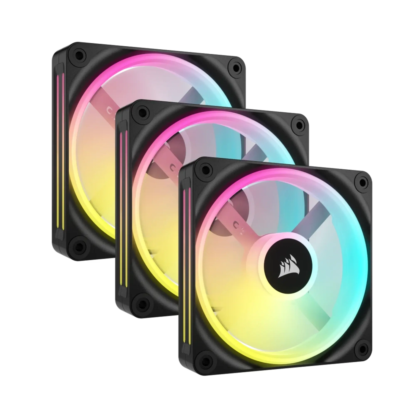 Купити Вентилятор Corsair QX120 RGB PWM 3-Pack (CO-9051002-WW) - фото 1