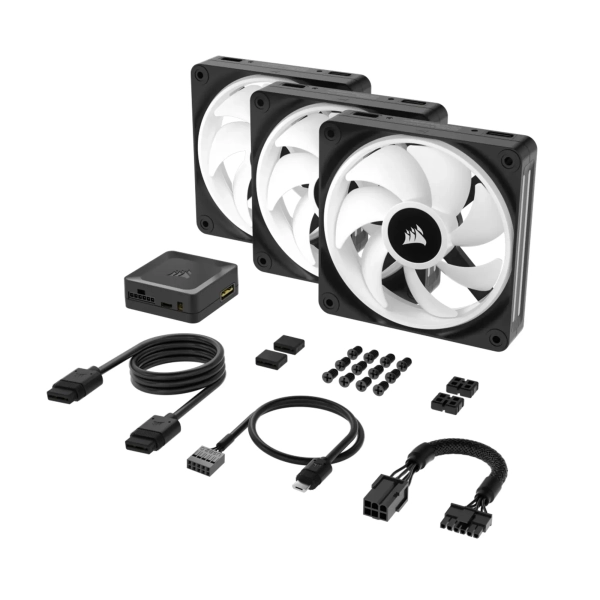 Купити Вентилятор Corsair QX120 RGB PWM 3-Pack (CO-9051002-WW) - фото 9