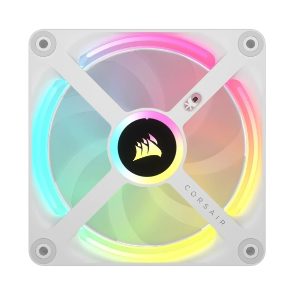 Купити Вентилятор Corsair QX120 RGB PWM White (CO-9051005-WW) - фото 4