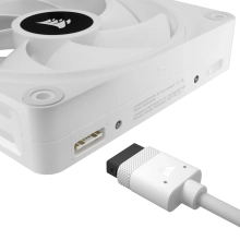 Купити Вентилятор Corsair QX120 RGB PWM White (CO-9051005-WW) - фото 7