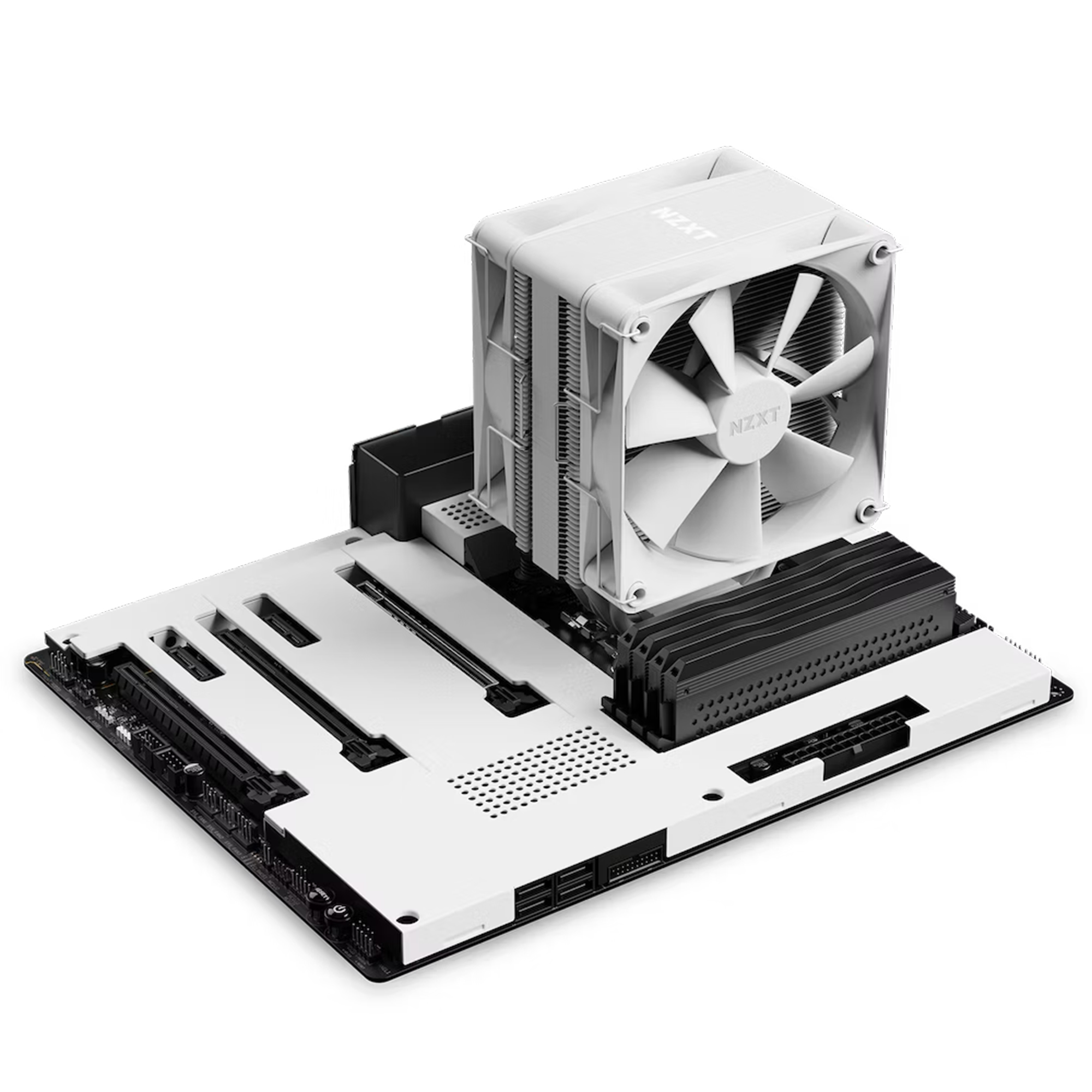 Купить Процессорный кулер NZXT Freeze T120 White (RC-TN120-W1) - фото 6