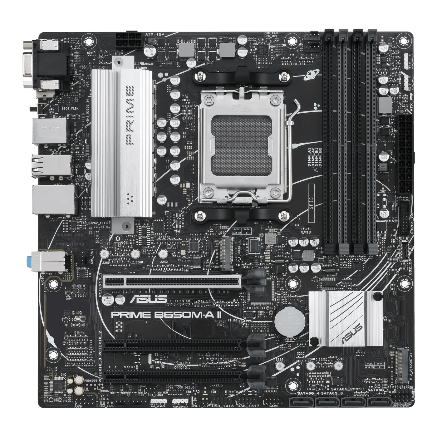 Купить Материнская плата ASUS PRIME B650M-A II-CSM - фото 2