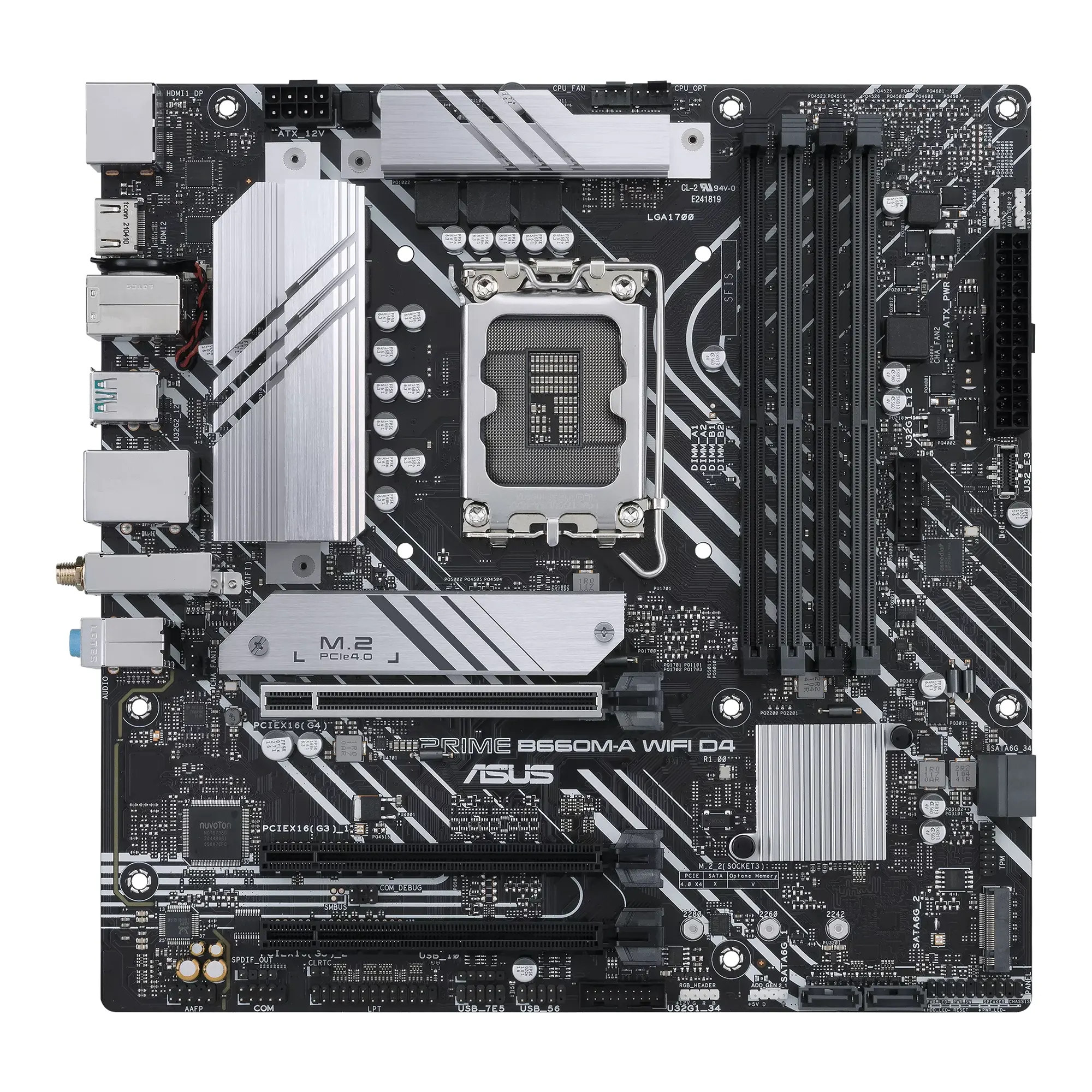 Купить Материнская плата ASUS PRIME B660M-A WIFI D4 - фото 2