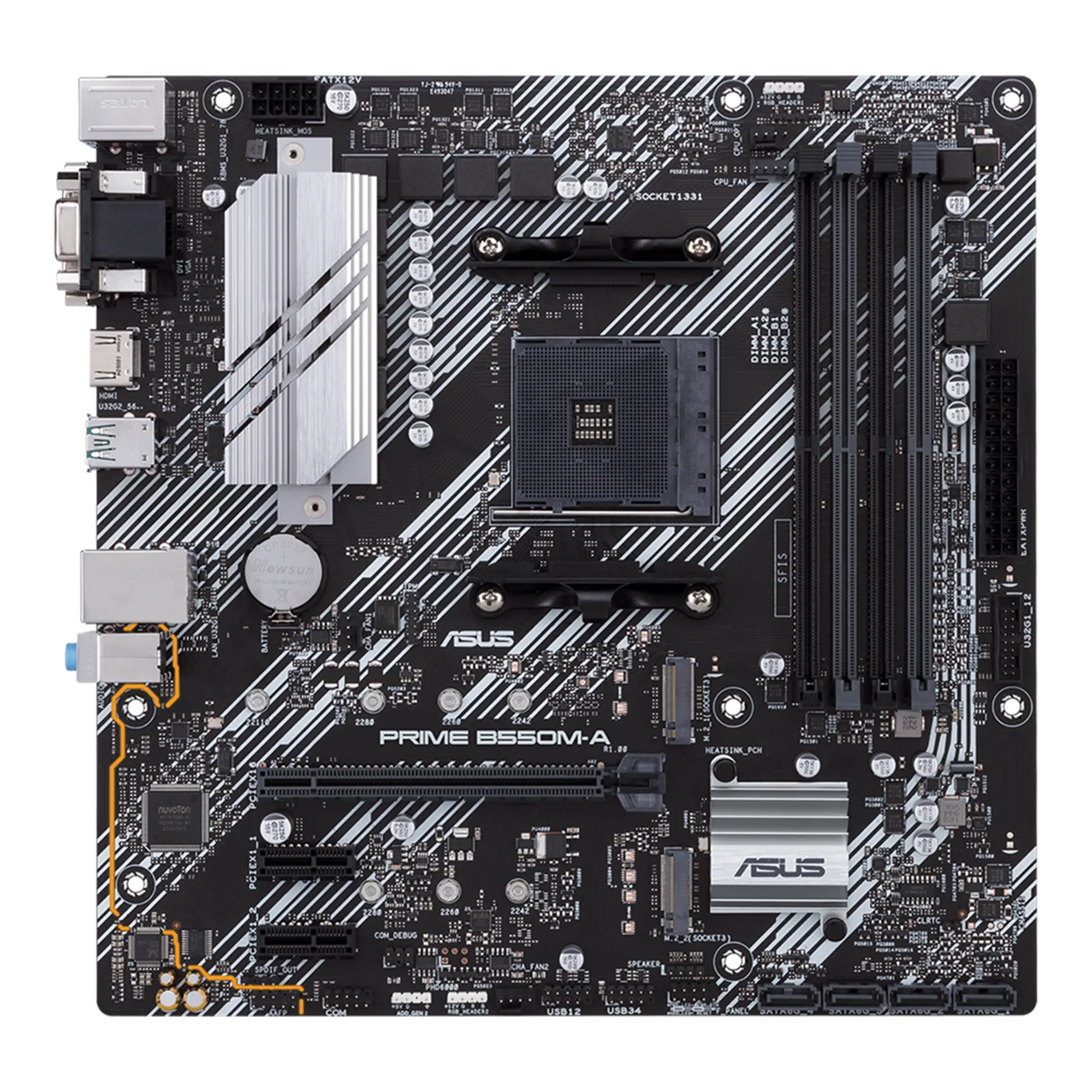 Купить Материнская плата ASUS PRIME B550M-A/CSM - фото 2