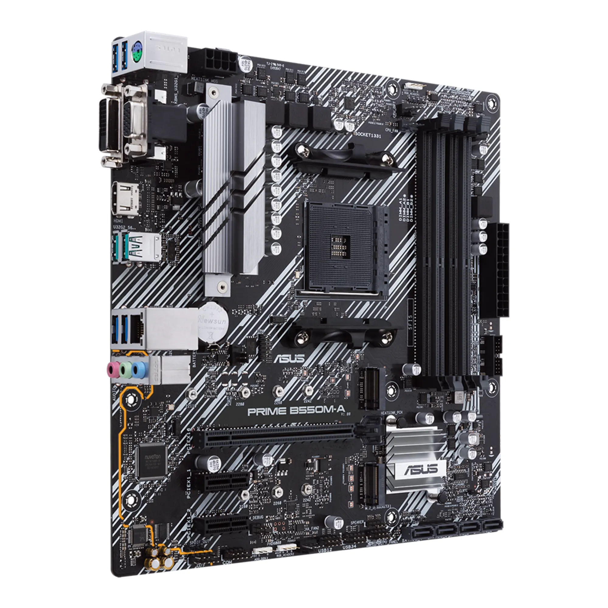 Купить Материнская плата ASUS PRIME B550M-A/CSM - фото 3