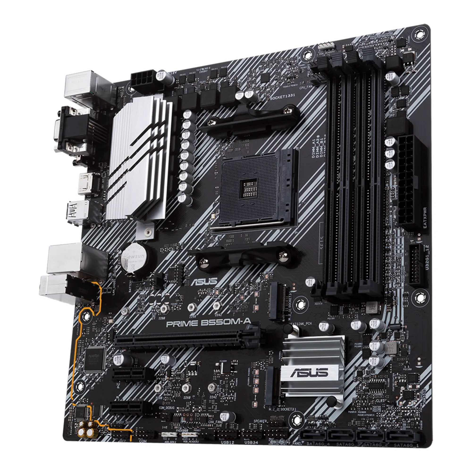 Купить Материнская плата ASUS PRIME B550M-A/CSM - фото 4