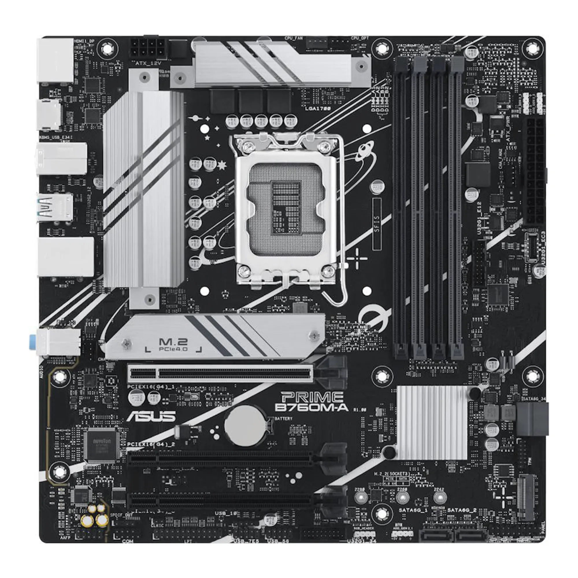 Купить Материнская плата ASUS PRIME B760M-A-CSM - фото 2