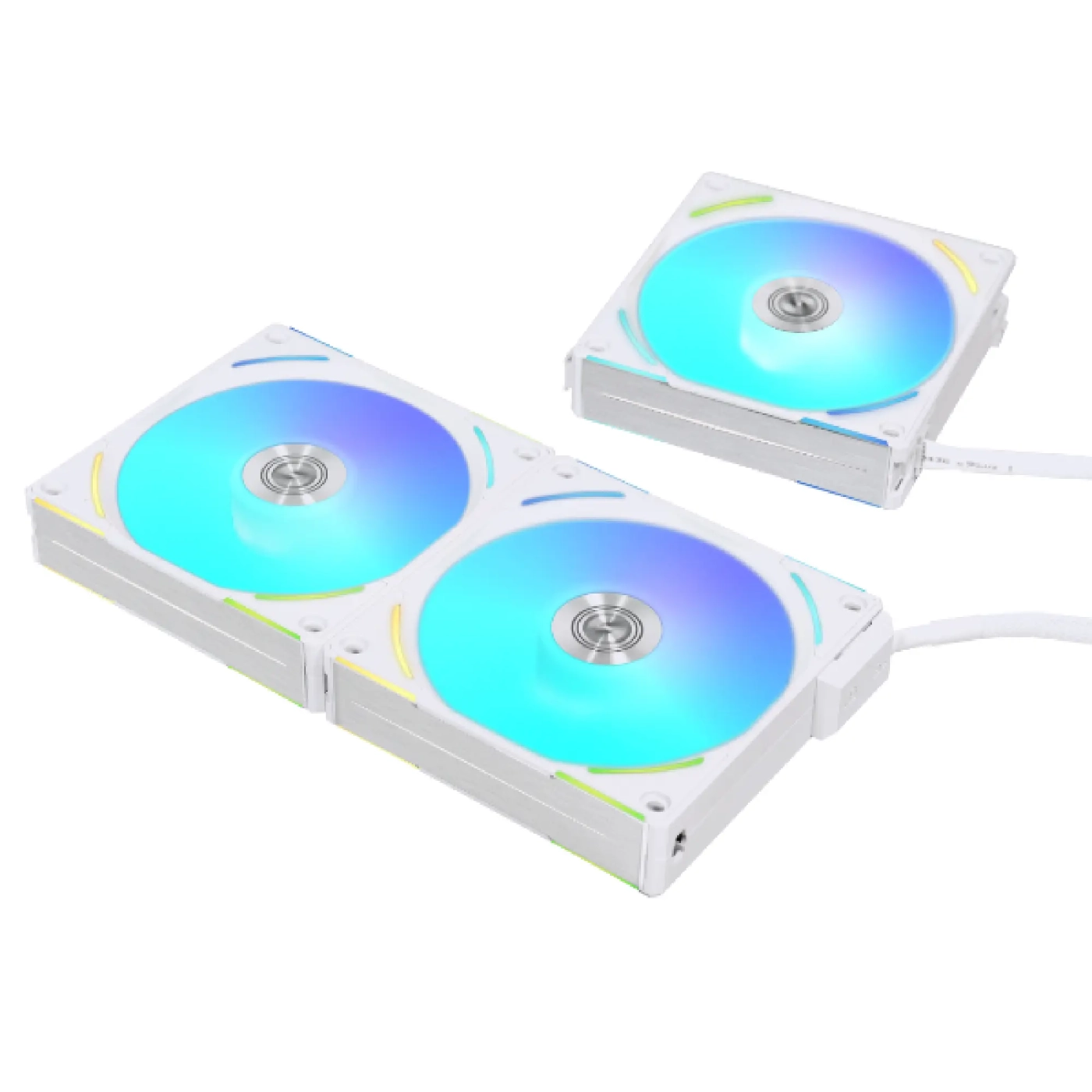 Купити Вентилятор Lian Li UNI FAN AL120 V2 White 3-pack (G99.12ALV23W.00) - фото 2